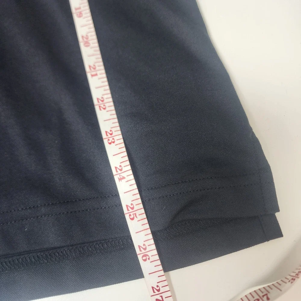 Travis Mathew Oceanside Solid Polo Women's L Black Golf Stretch SEC ESPN Logo